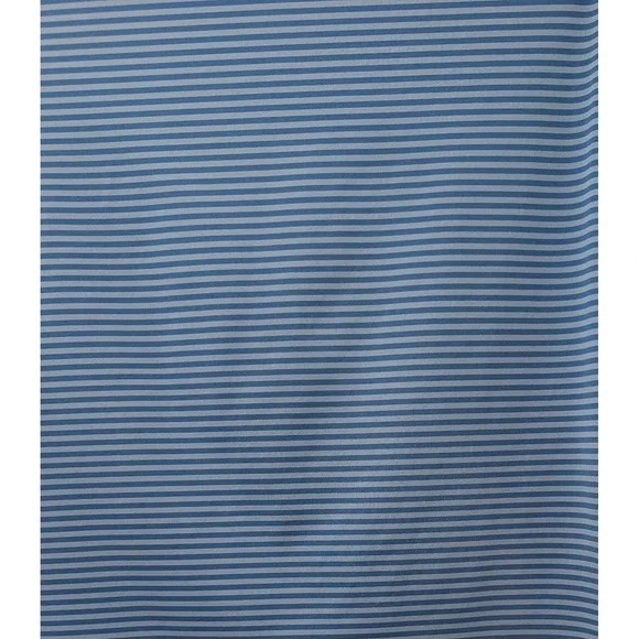 Vineyard Vines Performance Polo Shirt Men's Size Medium Blue Stripe Whale - Picture 10 of 10